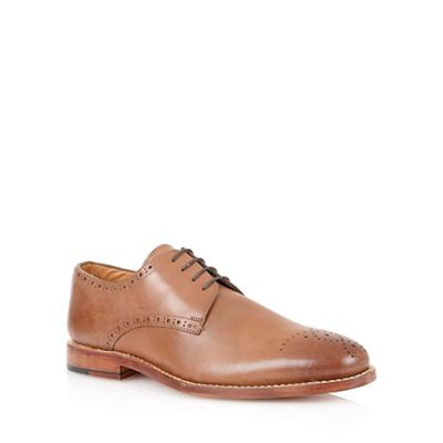 Lotus Brown leather 'Jeremiah' mens shoes